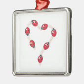 Ladybug Heart Ornament (Links)
