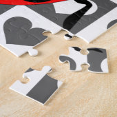 Ladybug & Hearts - Legpuzzel (Zijkant)