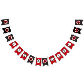 Ladybug Het is een meisje Baby shower opknoping Ba Vlaggetjes (Alle)