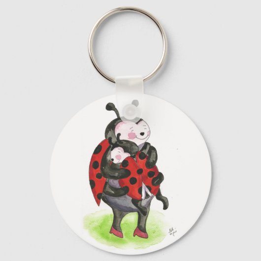 Ladybug hug sleutelhanger (Voorkant)