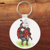 Ladybug hug sleutelhanger (Voorkant)