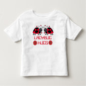 Ladybug Hugs Toddler T-Shirt (Voorkant)