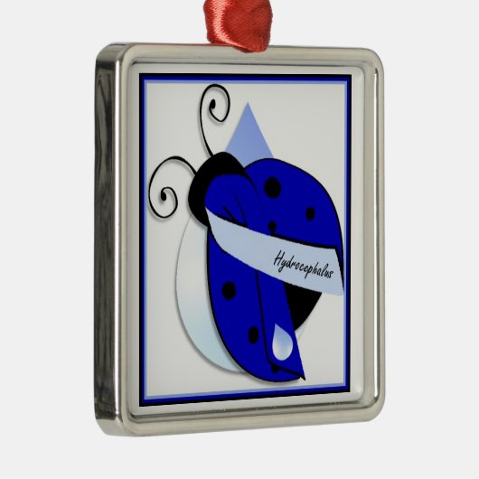 Ladybug Hydrocephalus Ornament (Rechts)