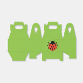 Ladybug Illustratie Bedankdoosjes (Uitgevouwen)