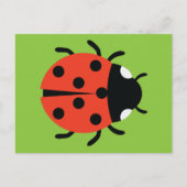 Ladybug Illustratie Briefkaart (Voorkant)