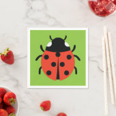 Ladybug Illustratie Servet (Insitu)