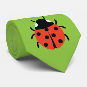Ladybug Illustratie Stropdas