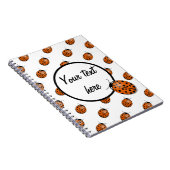 Ladybug in sinaasappel notitieboek (Rechterzijde)