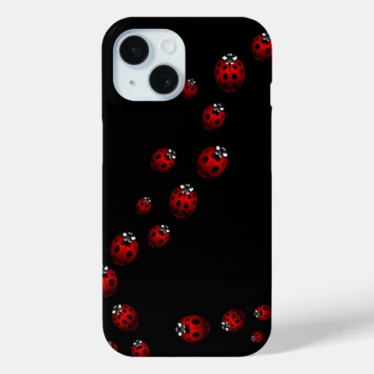 Ladybug iPhone6 Case Lady Bird Smartphone Hoesje (Achterkant)