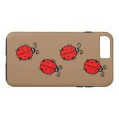 Ladybug iPhone 7 Plus, hard Case-Mate iPhone Case (Achterkant (Horizontaal))