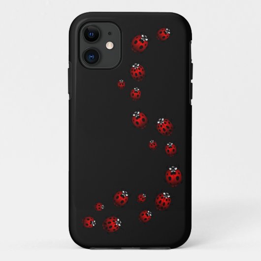 Ladybug iPhone Case Lady Bird iPhone 5 Hoesje Gift (Achterkant)