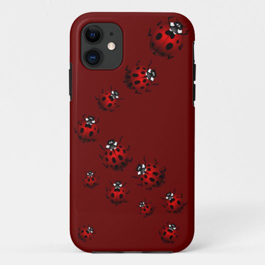 Ladybug IPhone Case Lady Bird IPhone Case (Achterkant)