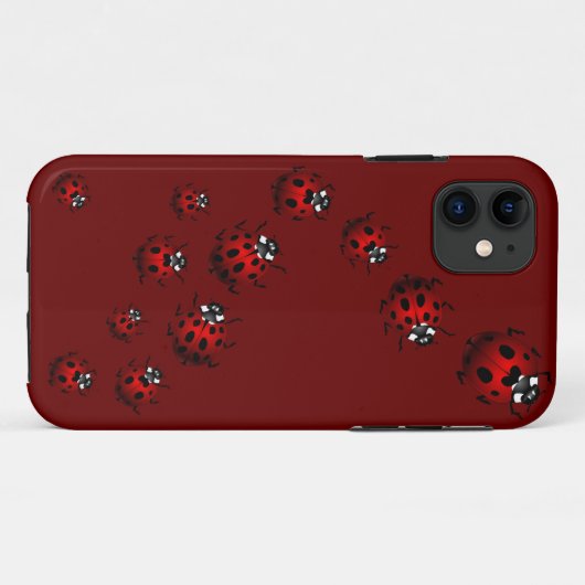 Ladybug IPhone Case Lady Bird IPhone Case (Achterkant (horizontaal))
