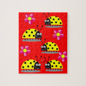 Ladybug Jigzaag Puzzle Legpuzzel (Verticaal)