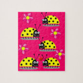 Ladybug Jigzaag Puzzle Legpuzzel (Verticaal)
