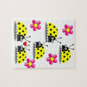 Ladybug Jigzaag Puzzle Legpuzzel (Horizontaal)