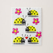 Ladybug Jigzaag Puzzle Legpuzzel (Verticaal)