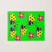 Ladybug Jigzaag Puzzle Legpuzzel (Horizontaal)