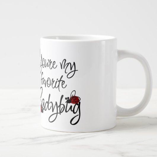Ladybug - Jumbo-Mok Grote Koffiekop (Rechts)