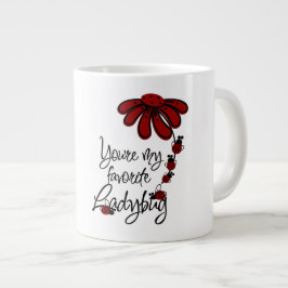 Ladybug - Jumbo-Mok Grote Koffiekop