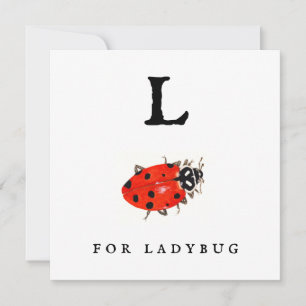 Ladybug Kaart