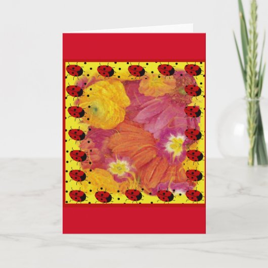 Ladybug Kaart (Voorkant)
