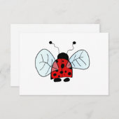 Ladybug Kaart (Voorkant / Achterkant)