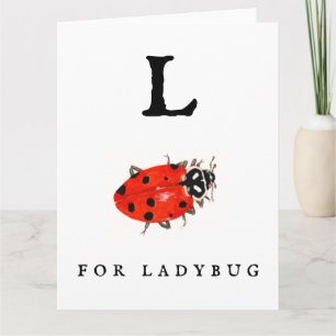 Ladybug-kaart Kaart
