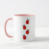 LadyBug Kantoor Home personaliseer de bestemming Mok (Links)