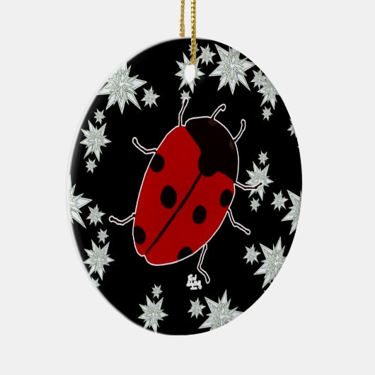 LADYBUG KERAMISCH ORNAMENT (Rechts)