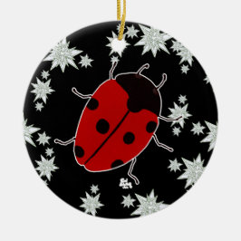 LADYBUG KERAMISCH ORNAMENT