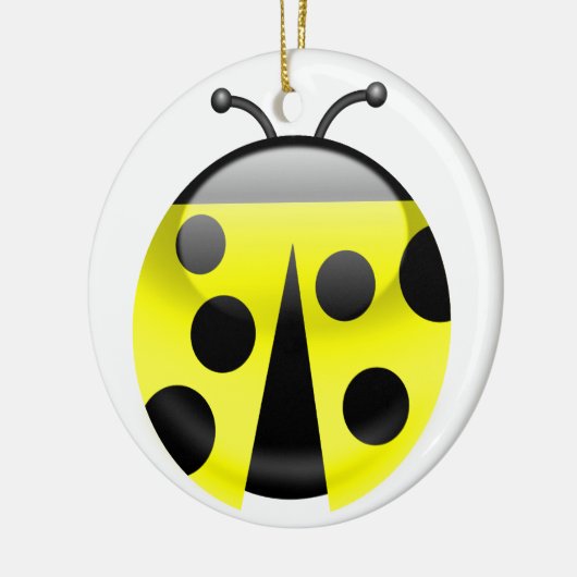 LadyBug Keramisch Ornament (Links)