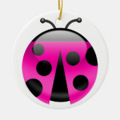 LadyBug Keramisch Ornament (Voorkant)