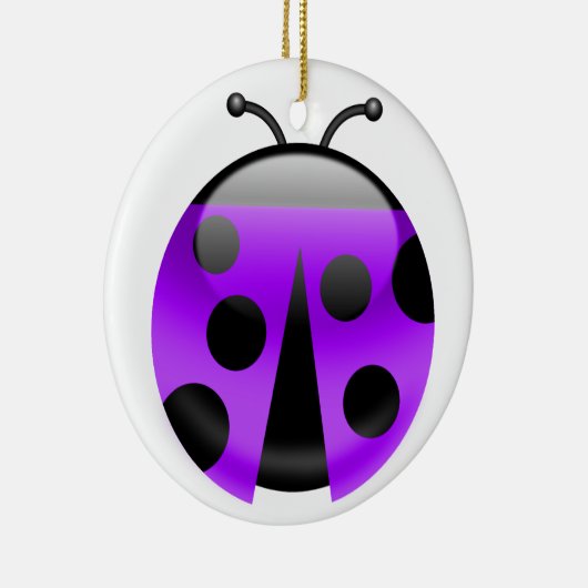 LadyBug Keramisch Ornament (Rechts)