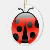 LadyBug Keramisch Ornament (Links)