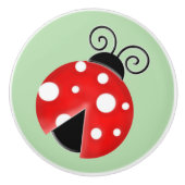 ladybug keramische knop (Voorkant)