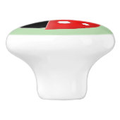 ladybug keramische knop (Zijkant)