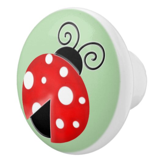 ladybug keramische knop (Rechts)