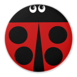 Ladybug Keramische Knop