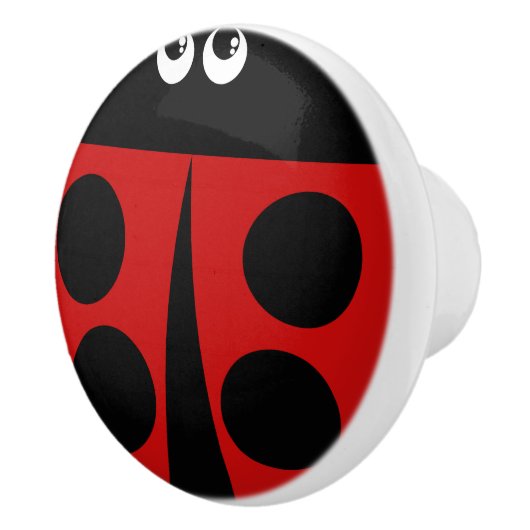 Ladybug Keramische Knop (Rechts)