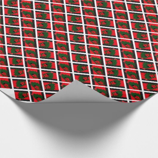 Ladybug kerst T's Cadeaupapier (Hoek)