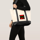 Ladybug kersttas tote bag (Voorkant (product))