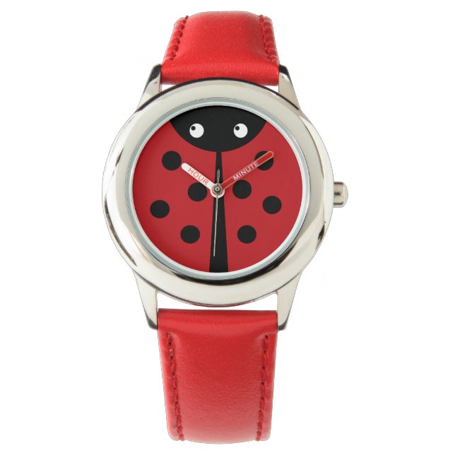 Ladybug Kinderen horloge (Voorkant)