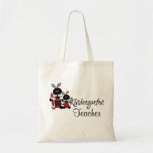 Ladybug Kindergarten Canvas tas leraar