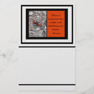 Ladybug Kisses Briefpapier