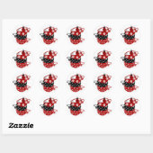 Ladybug Kitchen Sticker - SRF (Vel)