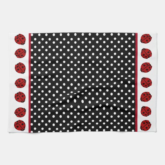 Ladybug Kitchen Towel Theedoek (Horizontaal)