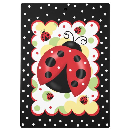 Ladybug-klembord Klembord (Achterkant)