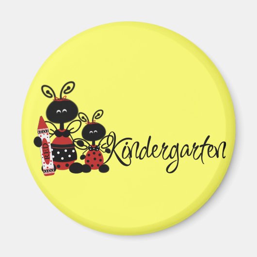 Ladybug Kleuterschool Tshirts en geschenken Magneet (Voorkant)