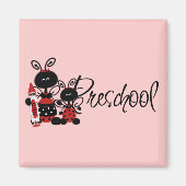Ladybug kleuterschool Tshirts en geschenken Magneet (Voorkant)